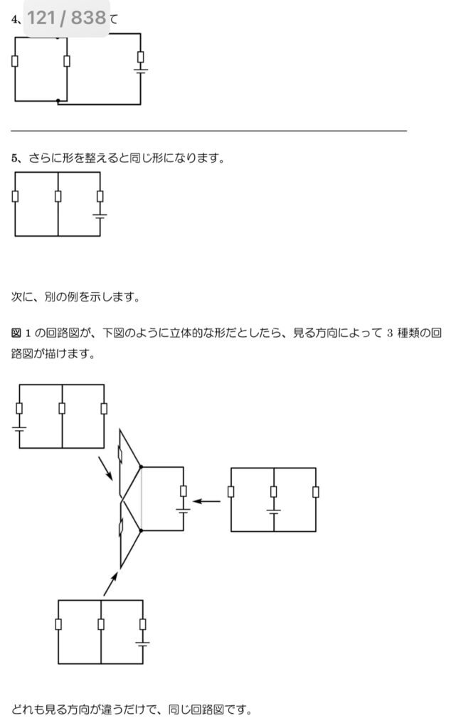 参考書のうち理論科目の内容のページ紹介その3